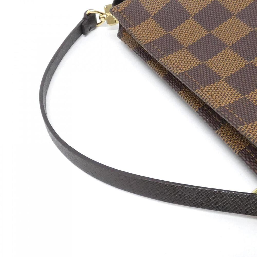LOUIS VUITTON Authentic Brown Damier Pouch - Picture 5 of 7